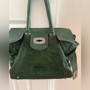 Liebeskind Berlin dark green leather bag